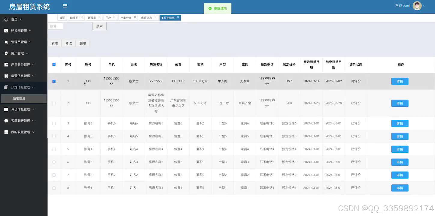 基于java+springboot的房屋租赁系统(源码+lw+部署文档+讲解等)